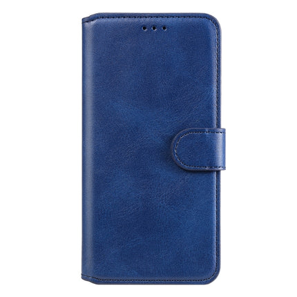 For iPhone 12 / 12 Pro Classic Calf Texture PU + TPU Horizontal Flip Leather Case, with Holder & Card Slots & Wallet(Blue)-garmade.com