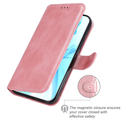 For iPhone 12 / 12 Pro Classic Calf Texture PU + TPU Horizontal Flip Leather Case, with Holder & Card Slots & Wallet(Rose Gold)-garmade.com