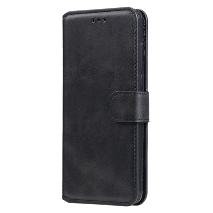 For Samsung Galaxy Note 20 Classic Calf Texture PU + TPU Horizontal Flip Leather Case, with Holder & Card Slots & Wallet(Black)-garmade.com