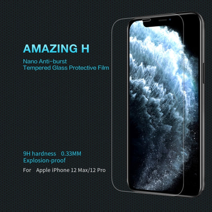 NILLKIN H Explosion-proof Tempered Glass Film for iPhone 12 / 12 Pro-garmade.com