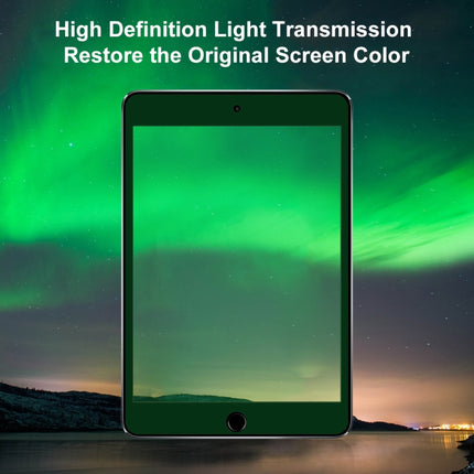 For iPad Mini 2019 & 4 9H 2.5D Eye Protection Green Light Explosion-proof Tempered Glass Film-garmade.com