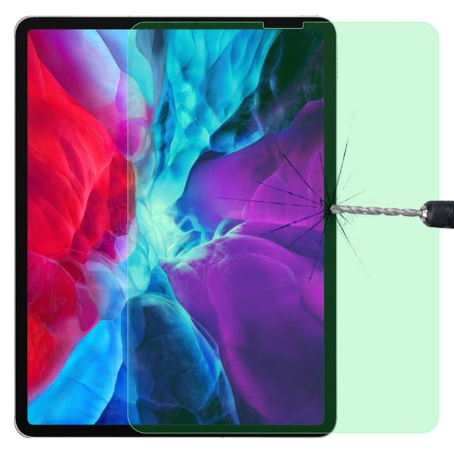 For iPad Pro 12.9 2018 / 2020 / 2021 / 2022 9H 2.5D Eye Protection Green Light Explosion-proof Tempered Glass Film-garmade.com