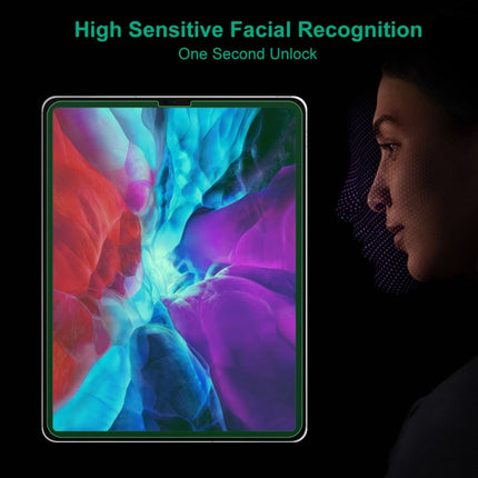 For iPad Pro 12.9 2018 / 2020 / 2021 / 2022 9H 2.5D Eye Protection Green Light Explosion-proof Tempered Glass Film-garmade.com