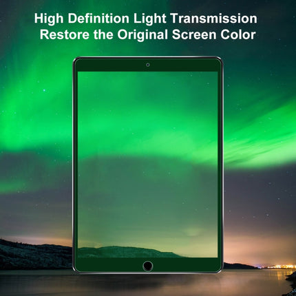 For iPad 10.2 2 PCS 9H 2.5D Eye Protection Green Light Explosion-proof Tempered Glass Film-garmade.com