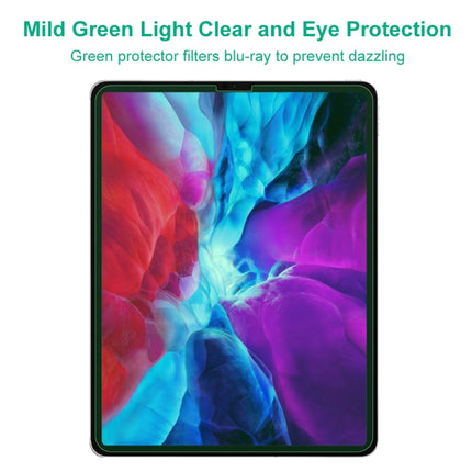 For iPad Pro 12.9 inch (2020) 2 PCS 9H 2.5D Eye Protection Green Light Explosion-proof Tempered Glass Film-garmade.com