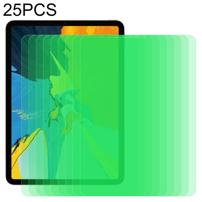 For iPad Pro 11 inch (2020) 25 PCS 9H 2.5D Eye Protection Green Light Explosion-proof Tempered Glass Film-garmade.com
