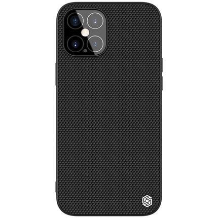 For iPhone 12 Pro Max NILLKIN Nylon Fiber PC+TPU Protective Case(Black)-garmade.com