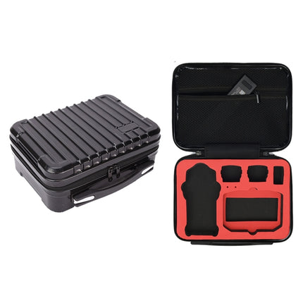 For DJI Mavic Air 2 Shockproof Portable ABS Suitcase Storage Bag Protective Box(Black)-garmade.com