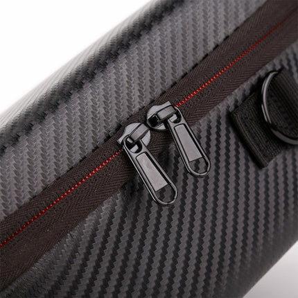 For DJI Mavic Air 2 Portable PU Shoulder Storage Bag Protective Box(Black Red)-garmade.com