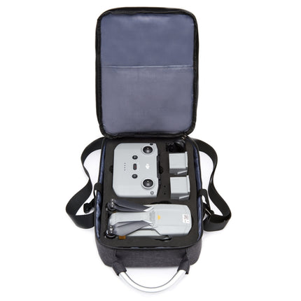 For DJI Mavic Air 2 Waterproof Drone Shoulder Storage Bag Protective Box(Black)-garmade.com