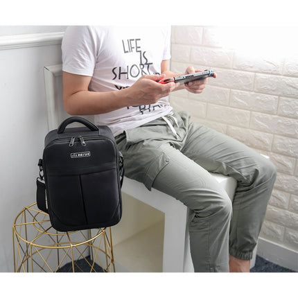 LINGSHI For DJI Mavic Air 2 Heightened Portable Shoulder Storage Bag Protective Box(Black)-garmade.com
