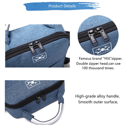 For DJI Mavic Air 2 Portable Oxford Cloth Shoulder Storage Bag Protective Box(Blue Black)-garmade.com