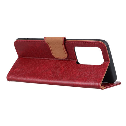 For Samsung Galaxy S20 Ultra Nappa Texture Horizontal Flip Leather Case with Holder & Card Slots & Wallet(Red)-garmade.com
