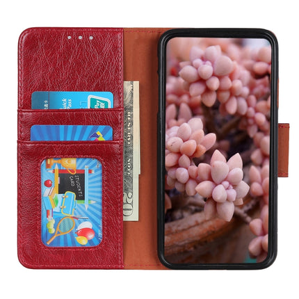 For Samsung Galaxy S20 Ultra Nappa Texture Horizontal Flip Leather Case with Holder & Card Slots & Wallet(Red)-garmade.com