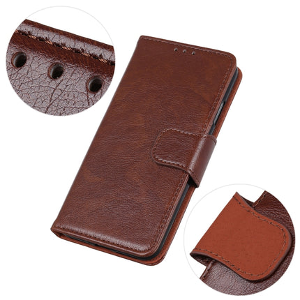 For Samsung Galaxy S20 Ultra Nappa Texture Horizontal Flip Leather Case with Holder & Card Slots & Wallet(Brown)-garmade.com