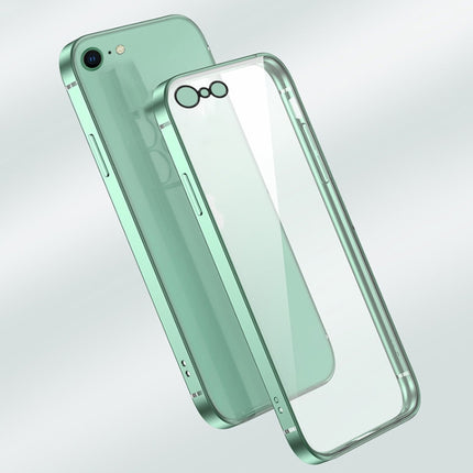 For iPhone SE 2020 Magic Cube Plating TPU Protective Case(Green)-garmade.com
