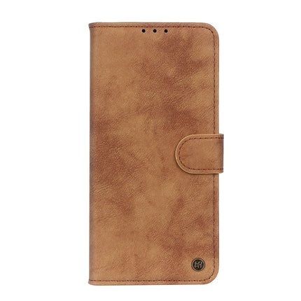 For Samsung Galaxy Note20 Ultra Antelope Texture Magnetic Buckle Horizontal Flip PU Leather Case with Card Slots & Wallet & Holder(Brown)-garmade.com