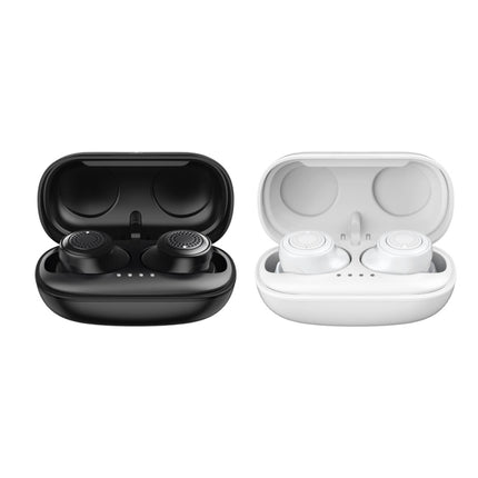 REMAX TWS-2S Bluetooth 5.0 Stereo True Wireless Bluetooth Earphone with Charging Box(Black)-garmade.com