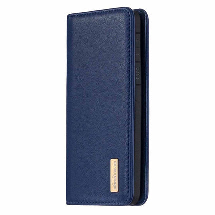 For Samsung Galaxy S20+ 2 in 1 Detachable Magnetic Horizontal Flip Genuine Leather Case with Holder & Card Slots & Wallet(Blue)-garmade.com