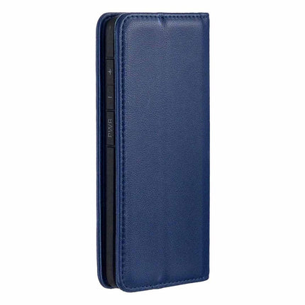 For Samsung Galaxy S20 2 in 1 Detachable Magnetic Horizontal Flip Genuine Leather Case with Holder & Card Slots & Wallet(Blue)-garmade.com