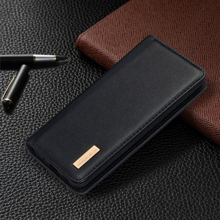 For iPhone 11 Pro Max 2 in 1 Detachable Magnetic Horizontal Flip Genuine Leather Case with Holder & Card Slots & Wallet(Black)-garmade.com