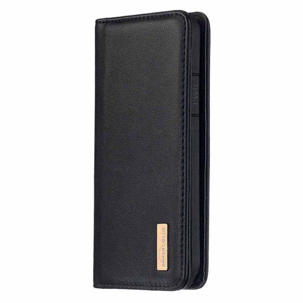 For iPhone XS Max 2 in 1 Detachable Magnetic Horizontal Flip Genuine Leather Case with Holder & Card Slots & Wallet(Black)-garmade.com