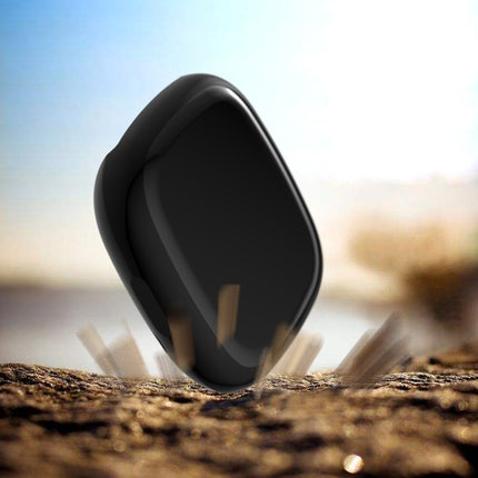 For Fitbit Versa 3 / Versa Sense Plating Full Package TPU Protective Case(Black)-garmade.com