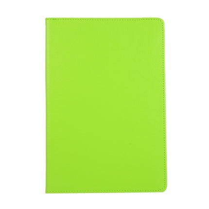 For Samsung Galaxy Tab S8+ / Tab S8 Plus / Tab S7 FE / Tab S7+ / T970 / T976B Litchi Texture Horizontal Flip 360 Degrees Rotation Leather Case with Holder(Green)-garmade.com
