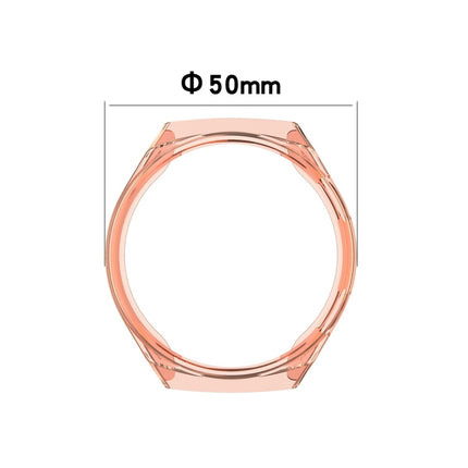 For Huawei Watch GT2e 2 in 1 Tempered Glass Screen Protector + Fully Plating PC Case(Rose Gold)-garmade.com