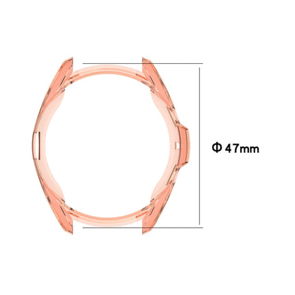 For Samsung Galaxy Watch 3 41mm Electroplating Hollow Half-pack TPU Protective Case(Gray)-garmade.com