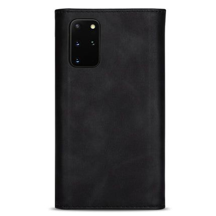 For Samsung Galaxy S20+ Skin Feel Zipper Horizontal Flip Leather Case with Holder & Card Slots & Photo Frame & Lanyard & Long Rope(Black)-garmade.com