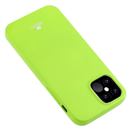 For iPhone 12 / 12 Pro GOOSPERY JELLY TPU Shockproof and Scratch Protective Case(Green)-garmade.com