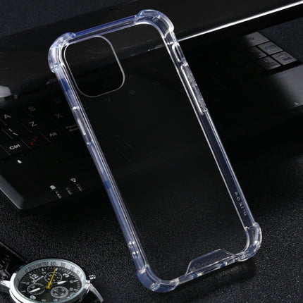 For iPhone 12 / 12 Pro GOOSPERY SUPER Protect Four Corners Shockproof Soft TPU Case(Transparent)-garmade.com