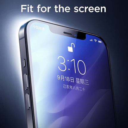 For iPhone 12 Pro Max JOYROOM Knight Series 2.5D Big Screen HD Tempered Glass Film-garmade.com