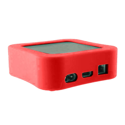 For Apple TV 4K 5th / 4th Anti-slip Shockproof Silicone Remote Control Protective Case(Red)-garmade.com