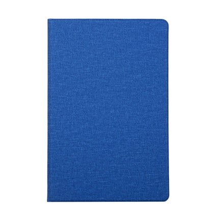 For Samsung Galaxy Tab S8+ / Tab S8 Plus / Tab S7 FE / Tab S7+ / T970 Fabric Texture Horizontal Flip PU Leather Case with Holder(Blue)-garmade.com