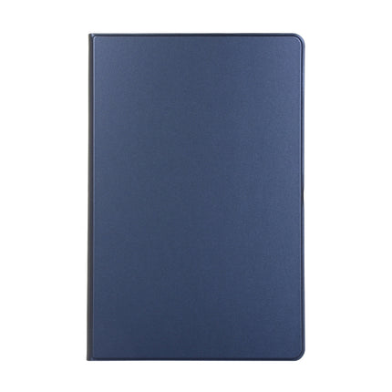 For Samsung Galaxy Tab S8+ / Tab S8 Plus / Tab S7 FE / Tab S7+ / T970 Horizontal Flip Elasticity PU + TPU Leather Case with Holder(Dark Blue)-garmade.com