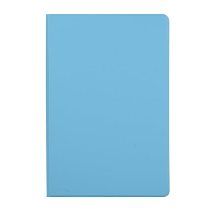 For Samsung Galaxy Tab A7 / T500 Horizontal Flip Elasticity PU + TPU Leather Case with Holder(Blue)-garmade.com