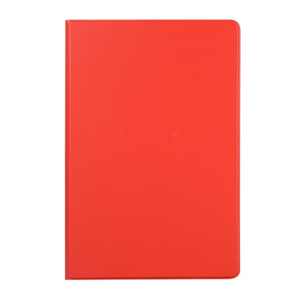 For Samsung Galaxy Tab A7 / T500 Horizontal Flip Elasticity PU + TPU Leather Case with Holder(Red)-garmade.com