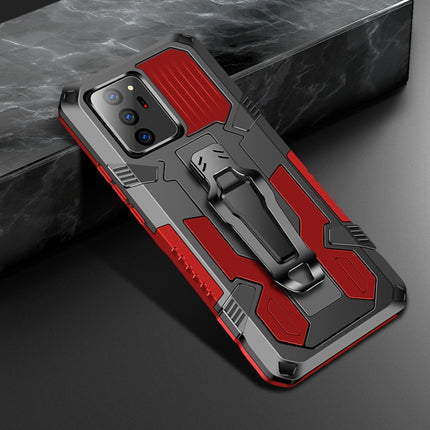 For Samsung Galaxy Note 20 Ultra Machine Armor Warrior Shockproof PC + TPU Protective Case(Red)-garmade.com