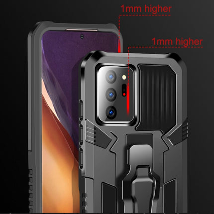 For Samsung Galaxy Note 20 Ultra Machine Armor Warrior Shockproof PC + TPU Protective Case(Coffee)-garmade.com