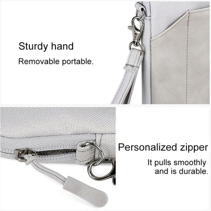 For 8 inch or Below Tablet ND00S Felt Sleeve Protective Case Inner Carrying Bag(Dark Grey)-garmade.com