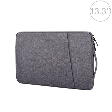 ND01D Felt Sleeve Protective Case Carrying Bag (Dark Grey)-garmade.com