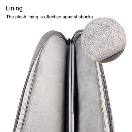 ND01D Felt Sleeve Protective Case Carrying Bag (Dark Grey)-garmade.com