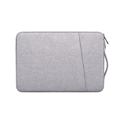 ND01D Felt Sleeve Protective Case Carrying Bag for 14.1 inch Laptop(Grey)-garmade.com