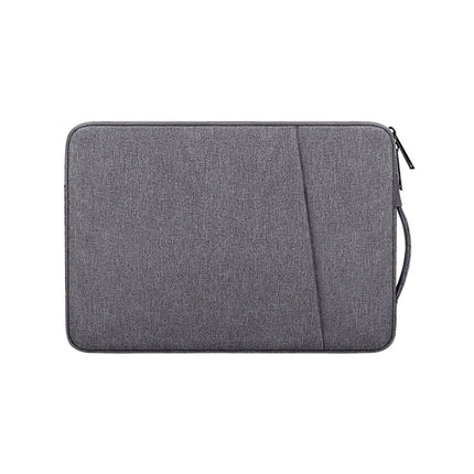 ND01D Felt Sleeve Protective Case Carrying Bag for 14.1 inch Laptop(Dark Grey)-garmade.com