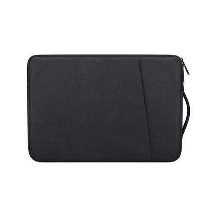 ND01D Felt Sleeve Protective Case Carrying Bag for 14.1 inch Laptop(Black)-garmade.com