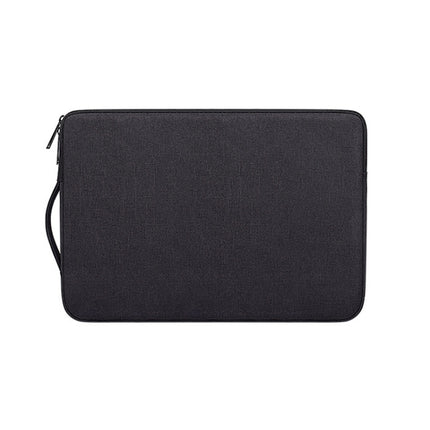 ND01D Felt Sleeve Protective Case Carrying Bag for 15.4 inch Laptop(Black)-garmade.com