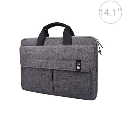 ST08 Handheld Briefcase Carrying Storage Bag without Shoulder Strap (Grey)-garmade.com