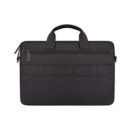 ST08 Handheld Briefcase Carrying Storage Bag without Shoulder Strap (Black)-garmade.com